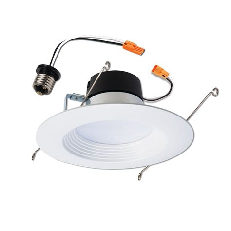 93. Multiple Options Available. Utilitech. Color Choice White 6-in 850-Lumen Switchable White Round Dimmable LED Canless Recessed Downlight. Find My Store. for pricing and availability. 336. Utilitech. Color Changing White 4-in 600-Lumen Switchable Round Dimmable LED Canned Recessed Downlight.